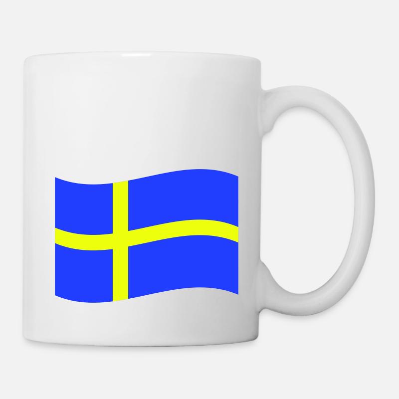 Schweden - Tasse - Weiß