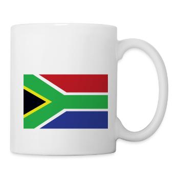 Südafrika - Tasse - Weiß - Rechts
