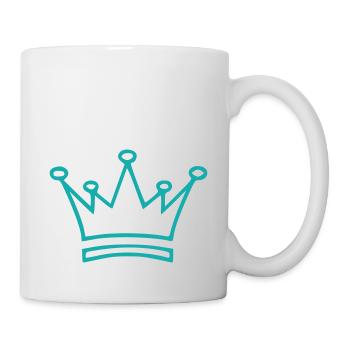 KRONE - Tasse - Weiß - Rechts