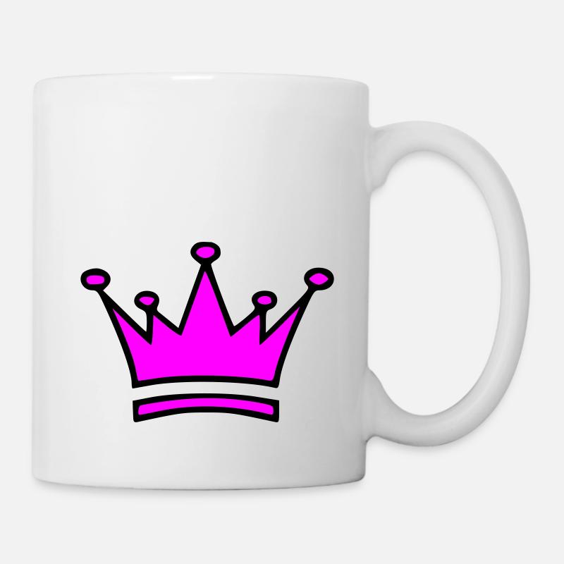 KRONE - Tasse - Weiß