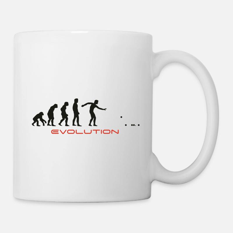 Egg yolk Pétanque T-shirts - Mug - white