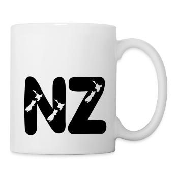 NZ ie New Zealand - Mug - white - Right
