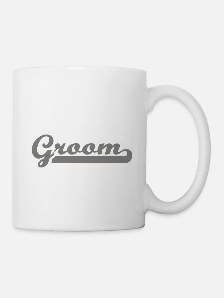 Groom - Tasse - Weiß