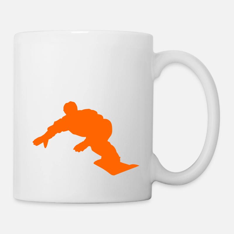 Snow boarder - Mug - white