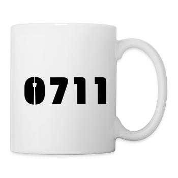 Baby-Mütze Stuttgart-0711 - Tasse - Weiß - Rechts