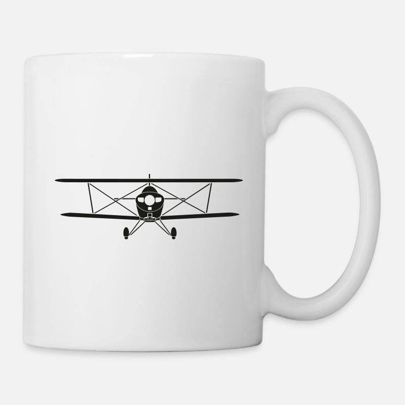 pitts_frontal - Mug blanc - blanc