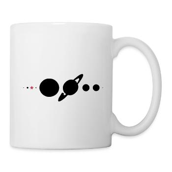 Sonnensystem* - Tasse - Weiß - Rechts