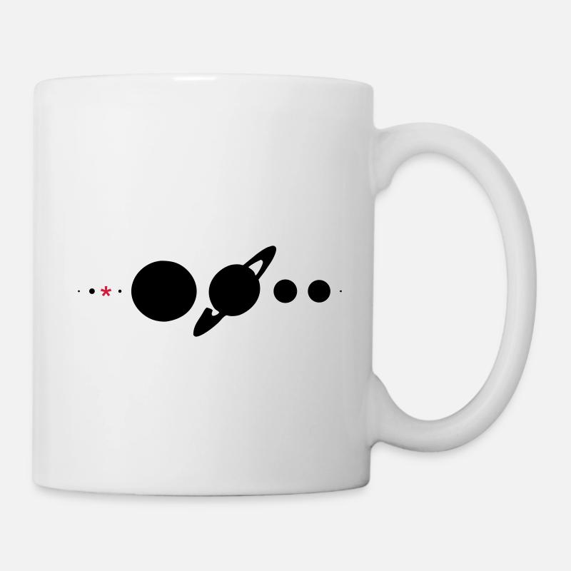 Sonnensystem* - Tasse - Weiß