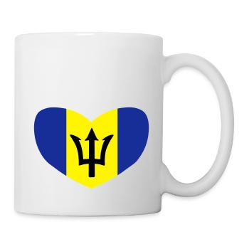 Ich liebe Barbados - Tasse - Weiß - Rechts
