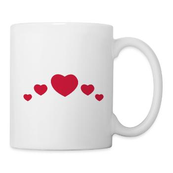 love - Tasse - Weiß - Rechts