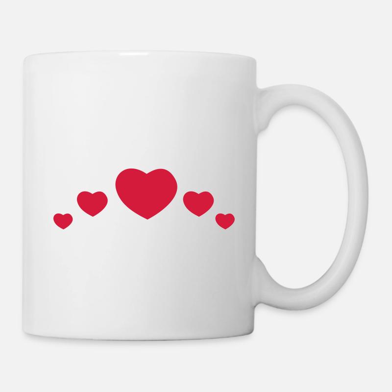 love - Tasse - Weiß