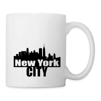 nyc NEW YORK CITY - Tasse - Weiß - Rechts