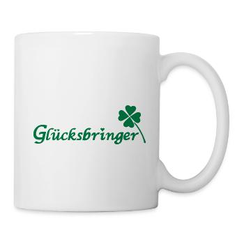 Glücksbringer - Tasse - Weiß - Rechts