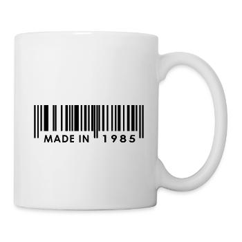 Geburtstag 1985 - Tasse - Weiß - Rechts