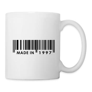 Geburtstag 1997 - Tasse - Weiß - Rechts