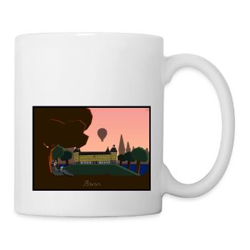 Bonn - Tasse - Weiß - Rechts