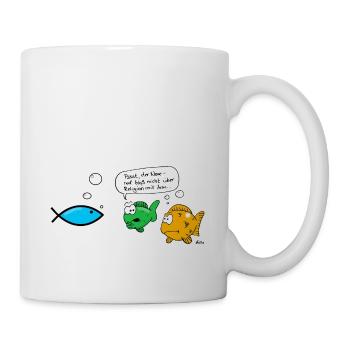 Jesusfisch - Der Neue... - Tasse - Weiß - Rechts