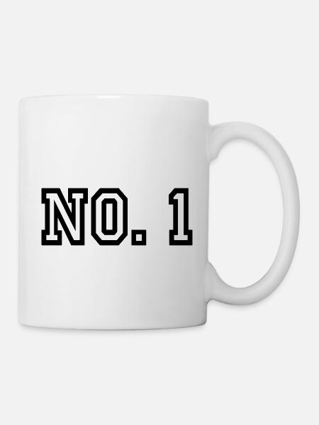No. 1 - Tasse - Weiß