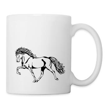 Tölter - Tasse - Weiß - Rechts