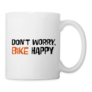 Motorrad - Tasse - Weiß - Rechts