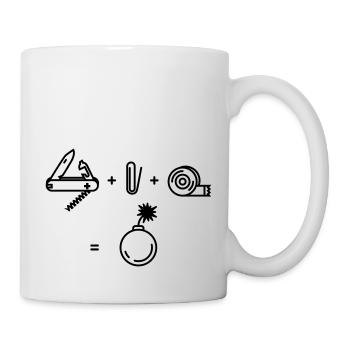 Special Equipment - Er baut alles! - Tasse - Weiß - Rechts