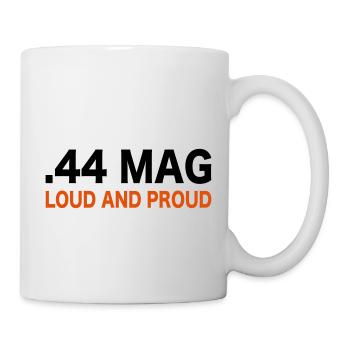 44 magnum guns shooting - Mug - white - Right