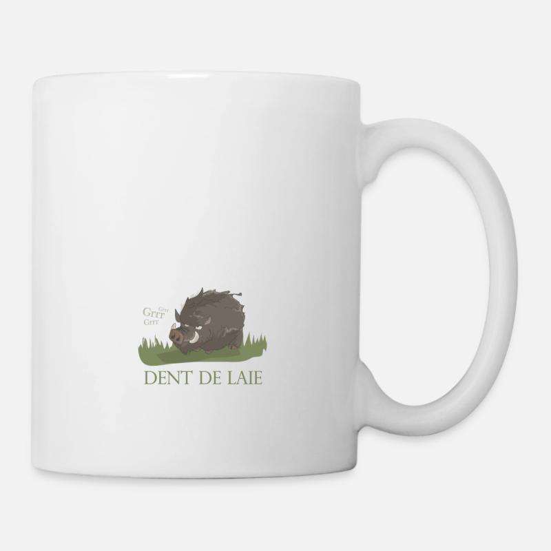 sanglier - Mug blanc - blanc