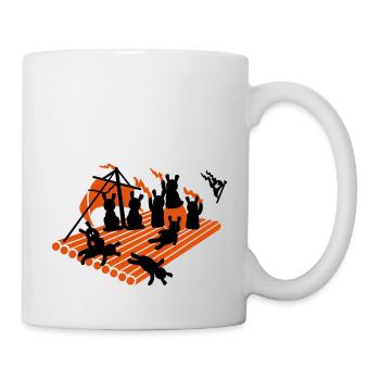 Floß der Medusa / medusas raft (2c) - Mug - white - Right