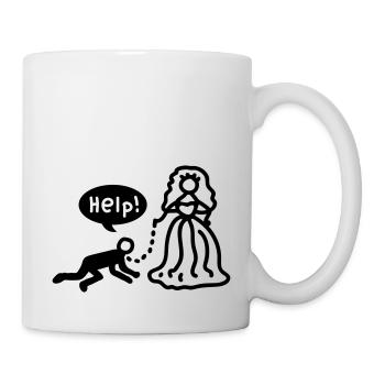 Married - help - Line - Mug - white - Right