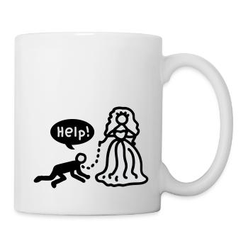 Married - help - Mug - white - Right