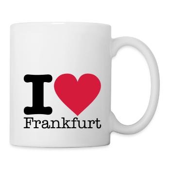 i_love_frankfurt_1 - Tasse - Weiß - Rechts