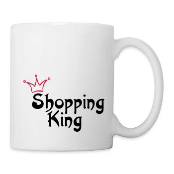 SHOPPING KING - Mug blanc - blanc - Droite