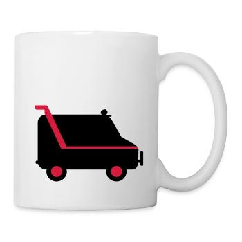 Transporter / van (2c) - Mug - white - Right