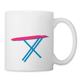 ironing board - Mug - white - Right
