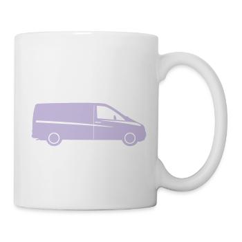 Kurier - Tasse - Weiß - Rechts