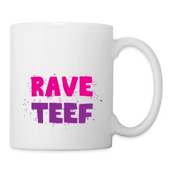 Rave teef - Mug - white - Right