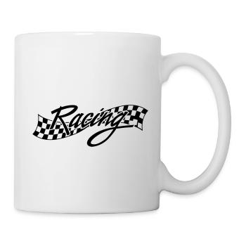 racing sport - Mug - white - Right