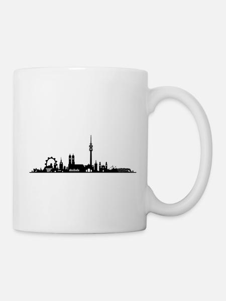 Munich - Tasse - Weiß