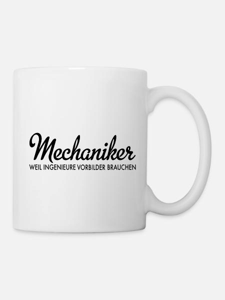 Mechaniker - Tasse - Weiß