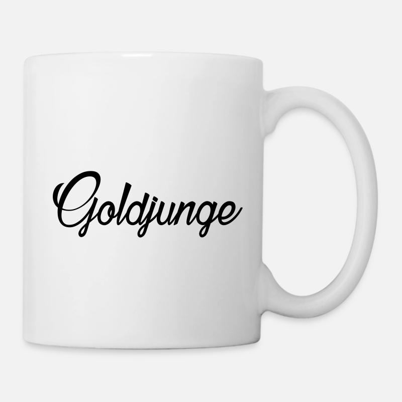 Goldjunge - Tasse - Weiß