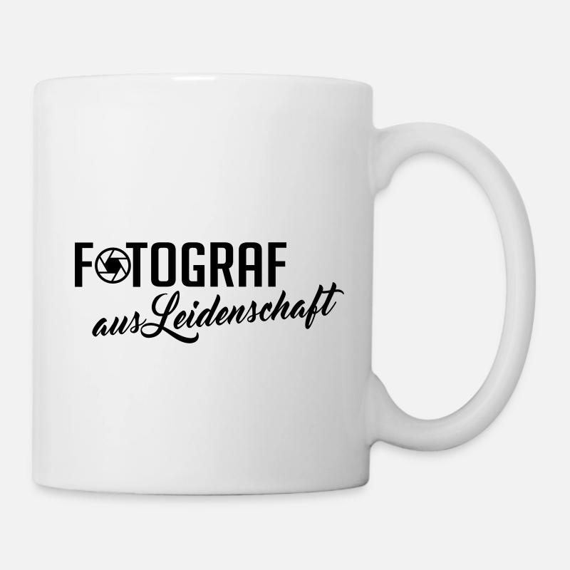 fotograf aus leidenschaft - Tasse - Weiß