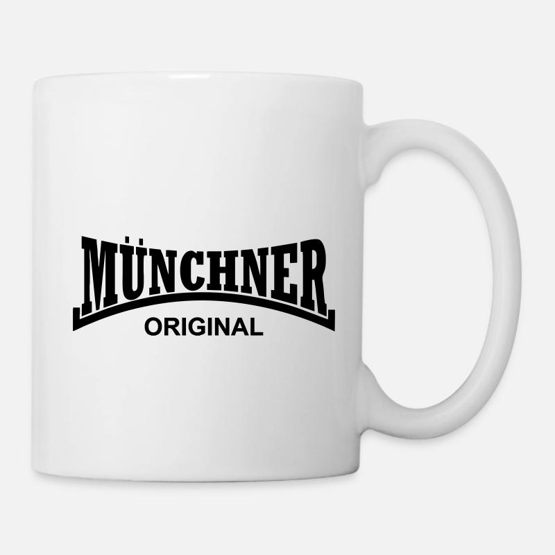 Münchner Original - Tasse - Weiß
