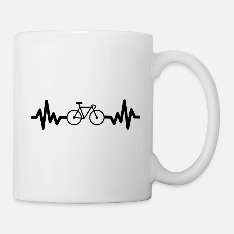 bike is life - cyclisme - vélo - Mug blanc - blanc