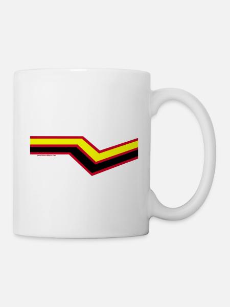 Latex Rubber Fetisch - Tasse - Weiß