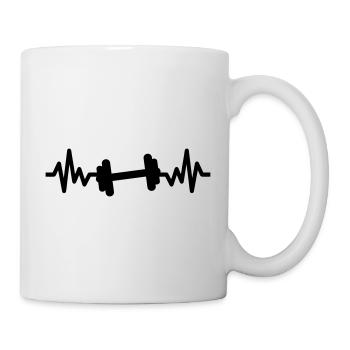 Gym is life - Mug - white - Right