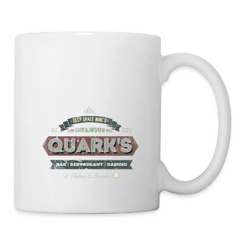 Retro Quarks Bar Logo - Mug - white - Right