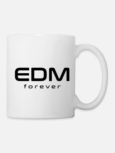 EDM forever - Mug - white