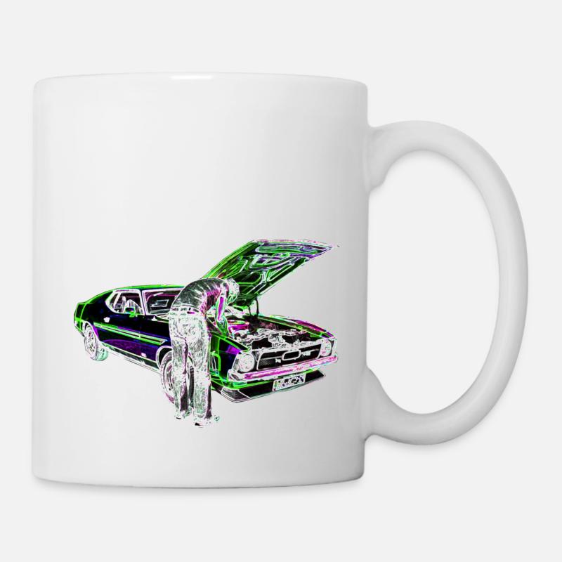 Schrauber Iinvert - Tasse - Weiß