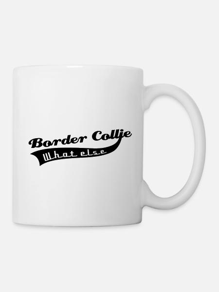 Border Collie - Tasse - Weiß