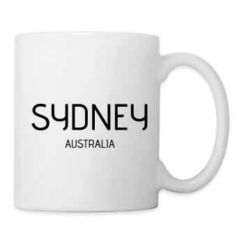 sydney - Tasse - Weiß - Rechts